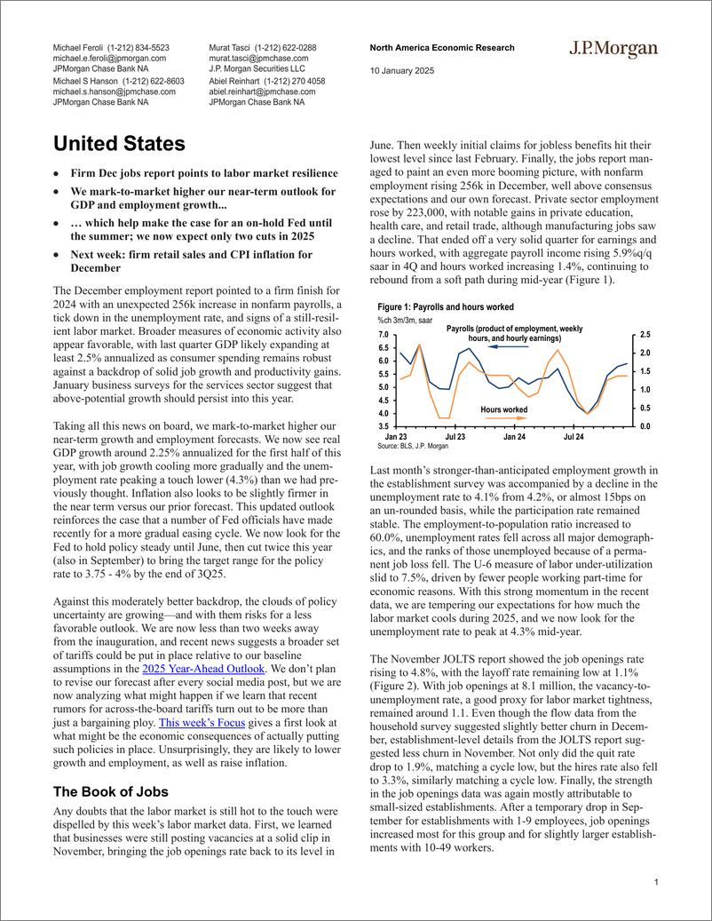 《JPMorgan Econ  FI-United States-112727325》 - 第1页预览图