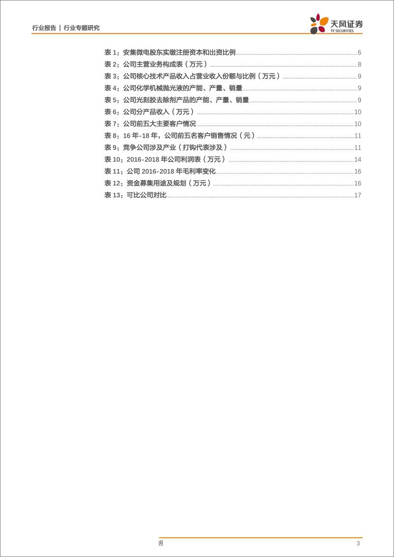 《半导体行业科创板系列·五：安集微电子科技-20190331-天风证券-18页》 - 第4页预览图