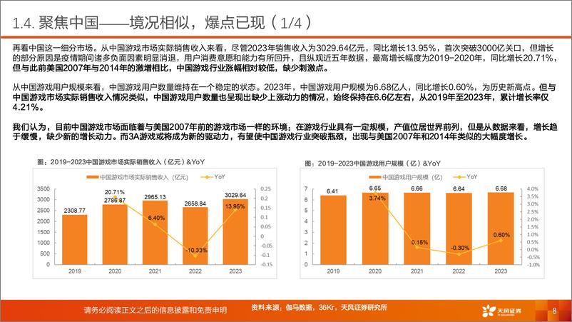 《天风证券-游戏行业深度研究__黑神话_开启_新征程__国产3A前路漫漫亦灿灿》 - 第8页预览图