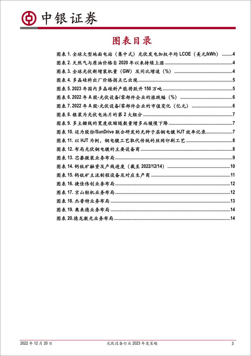 《光伏设备行业2023年度策略：“降本”技术迭代为主旋律，关注铜电镀、钙钛矿-20221220-中银国际-17页》 - 第4页预览图