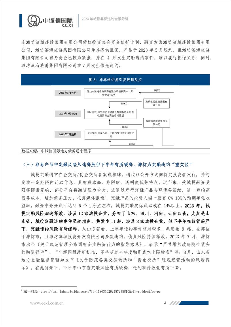 《2023年城投非标违约全景分析-7页》 - 第3页预览图