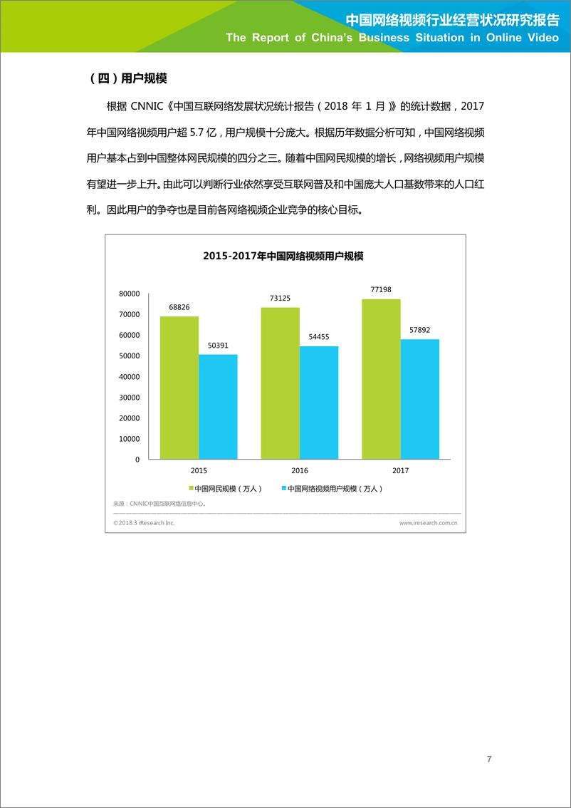 《2018年中国网络视频行业经营状况研究报告》 - 第8页预览图