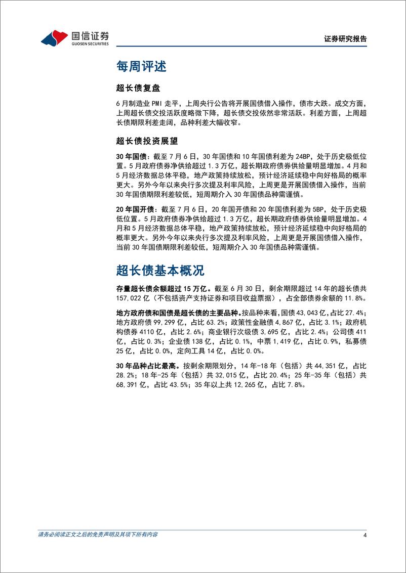 《超长债：央行借券，超长债大跌-240707-国信证券-14页》 - 第4页预览图