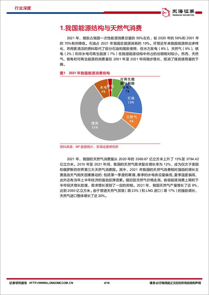 《石油石化行业周期及资源品研究专题系列4：天然气基建快速推进，关注能源安全产业链-20221107-东海证券-16页》 - 第5页预览图