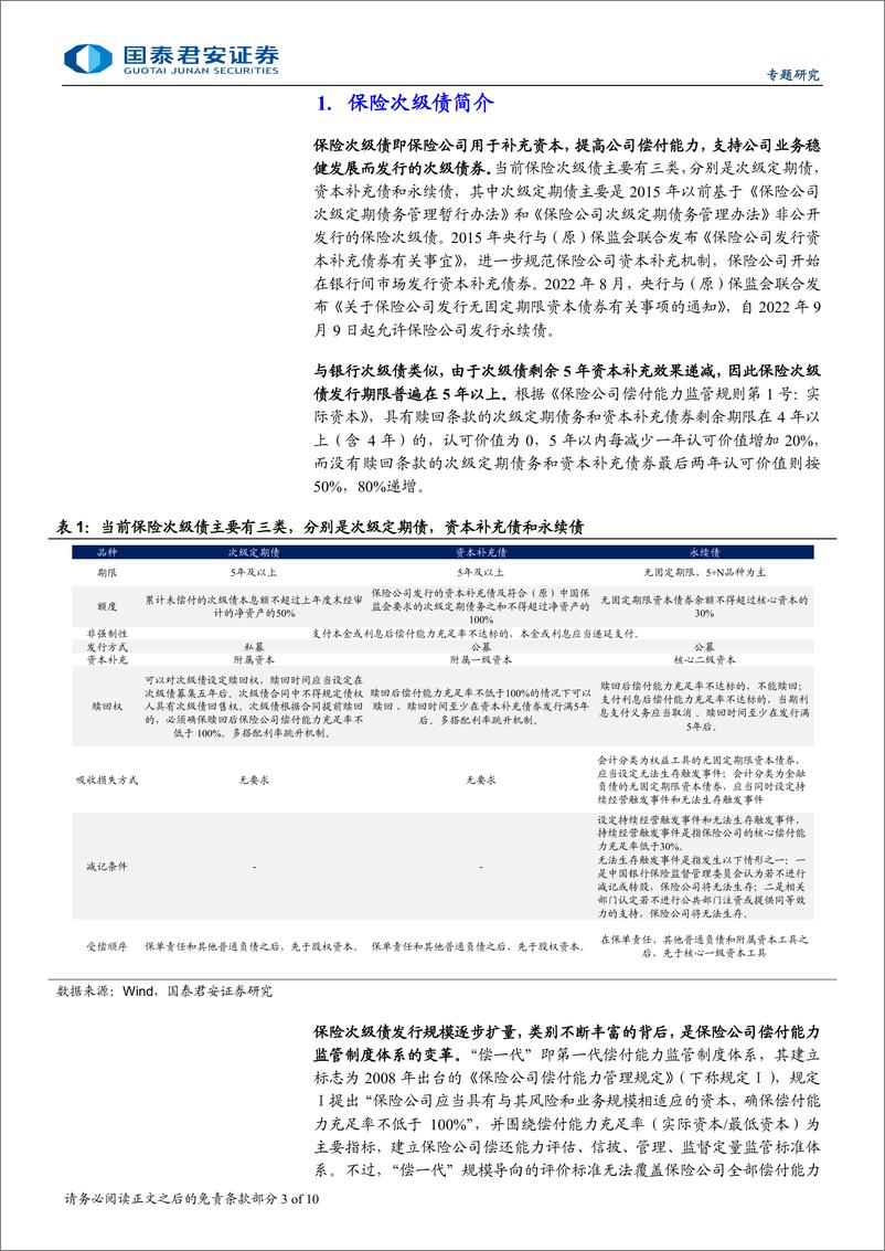 《专题研究：保险债信用利差或将呈现分化态势-240825-国泰君安-10页》 - 第3页预览图