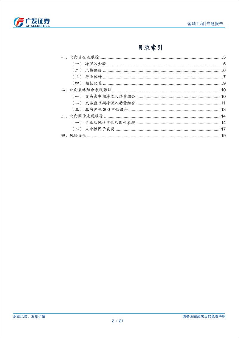 《北向因子组合半月报：北向沪深300中性组合8月以来超额收益-1.17%25-240910-广发证券-21页》 - 第2页预览图