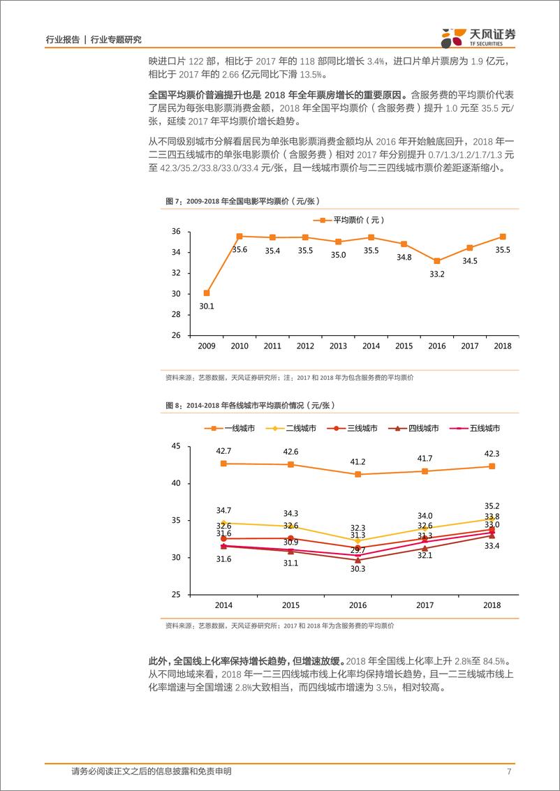 《传媒行业2018年电影市场总结：成长驱动由量转质，新兴势力搅动格局-20190102-天风证券-20页》 - 第8页预览图