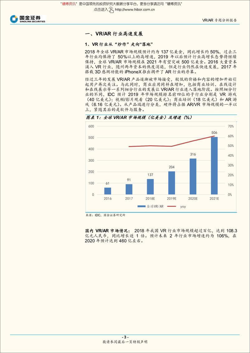 《国金证券-信息技术行业VR AR专题分析报告：5G东风已至，VR AR乘势起航-190214》 - 第3页预览图