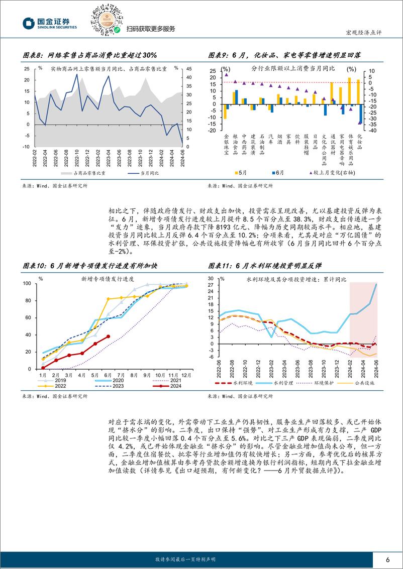 《2024年6月经济数据点评：二季度GDP缘何低预期？-240715-国金证券-13页》 - 第6页预览图