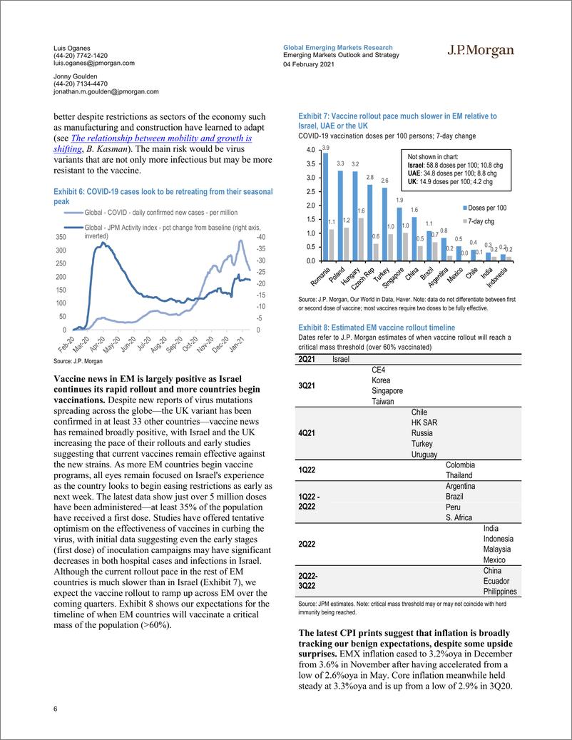 《J.P. 摩根-新兴市场展望与策略：尽管近期出现波动，但新兴市场的前景依然积极-2021.2.4-41页》 - 第6页预览图
