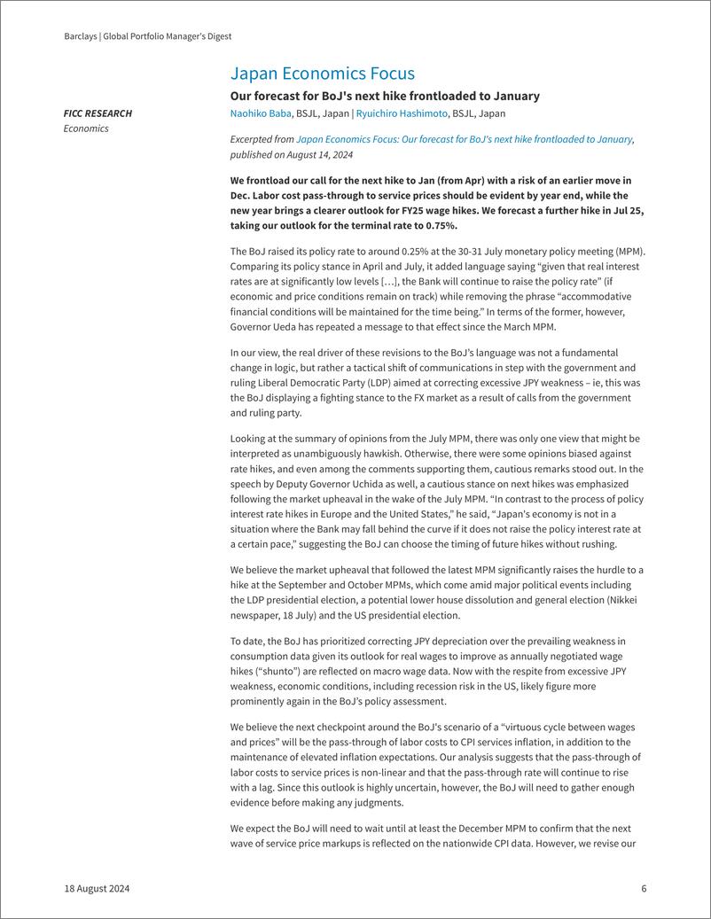 《Barclays_Global_Portfolio_Manager_s_Digest_Proceed_with_Caution》 - 第6页预览图