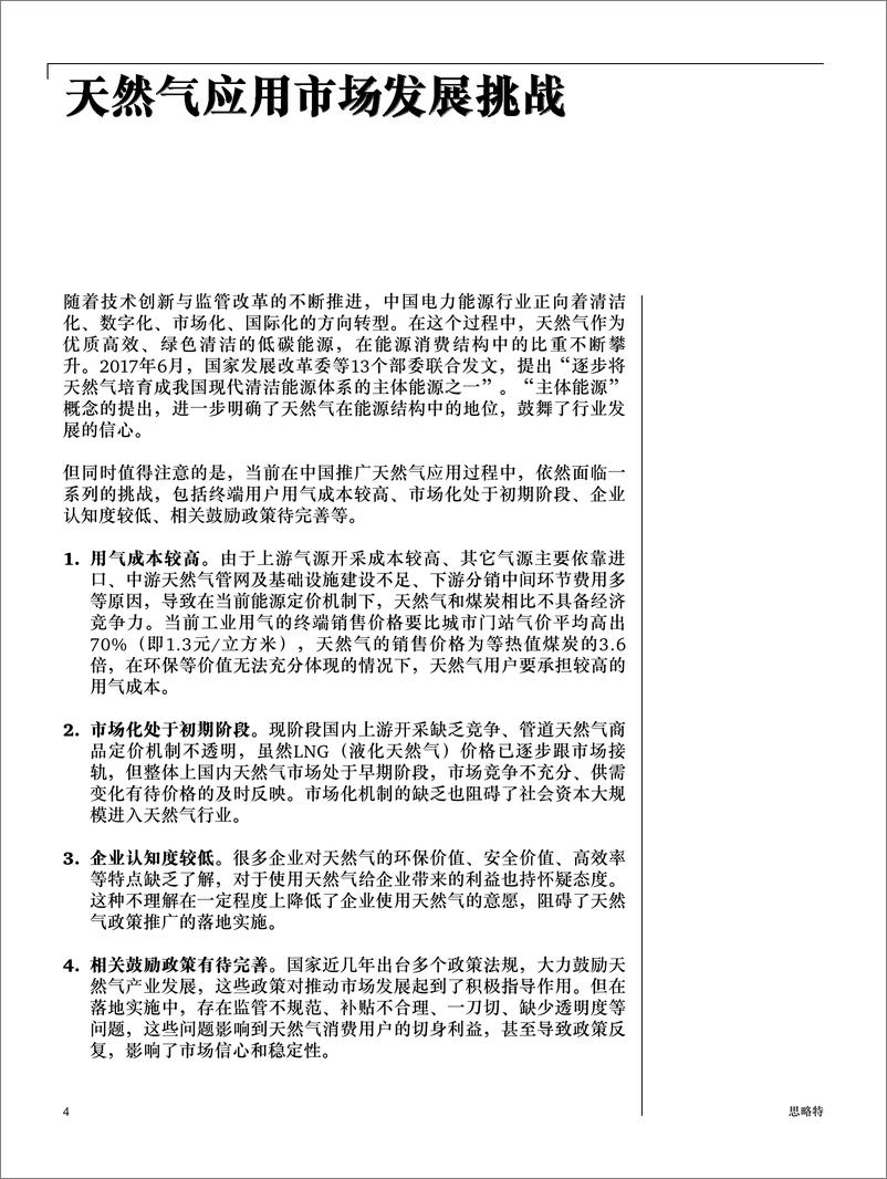 《思略特：中国电力能源产业转型系列：天然气应用机遇》 - 第4页预览图