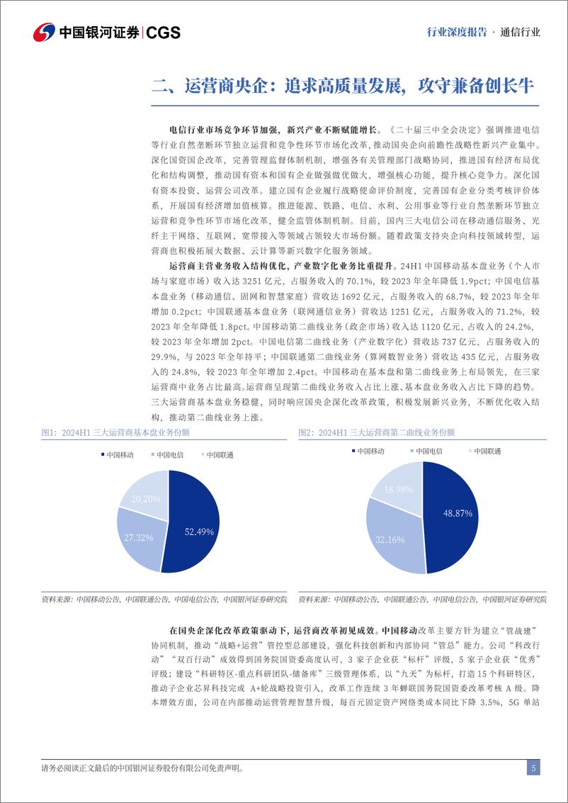 《央国企引领专题-通信篇-_提质重构_聚焦_链主_创新破局(1)》 - 第5页预览图