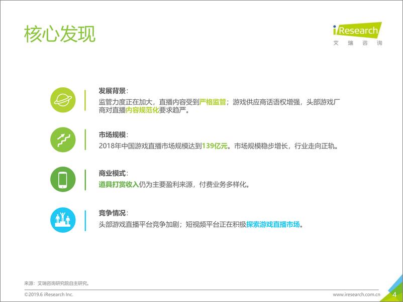 《2019年中国游戏直播行业研究报告》 - 第4页预览图