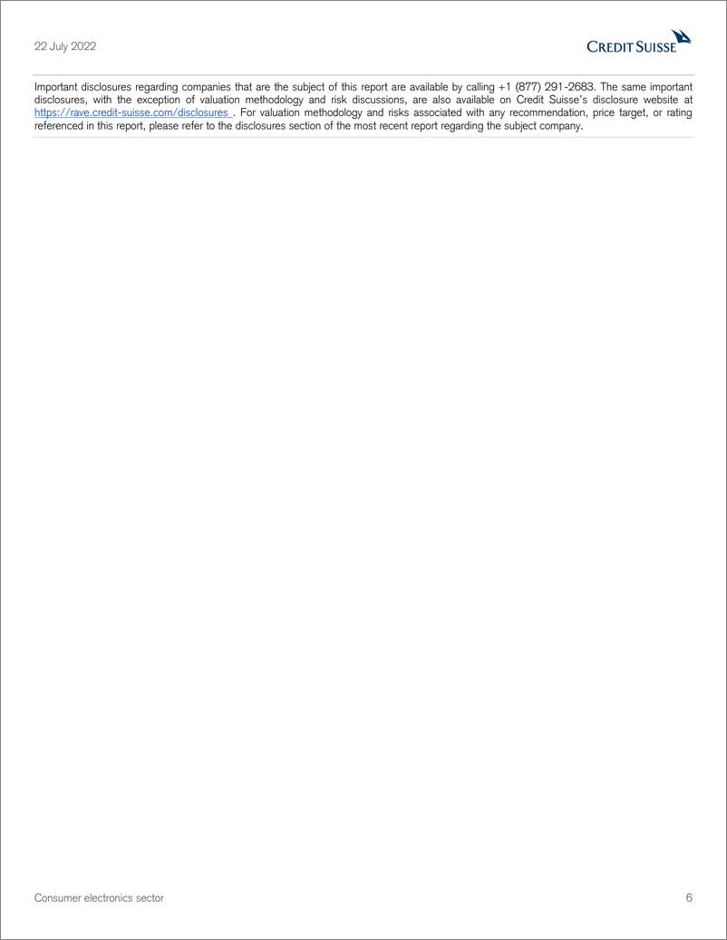《CS-Consumer electronics sector》 - 第7页预览图