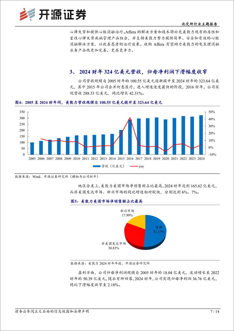 《北交所行业主题报告：从全球医疗器械龙头美敦力，看如何通过跨赛道并购成长-250217-开源证券-14页》 - 第7页预览图