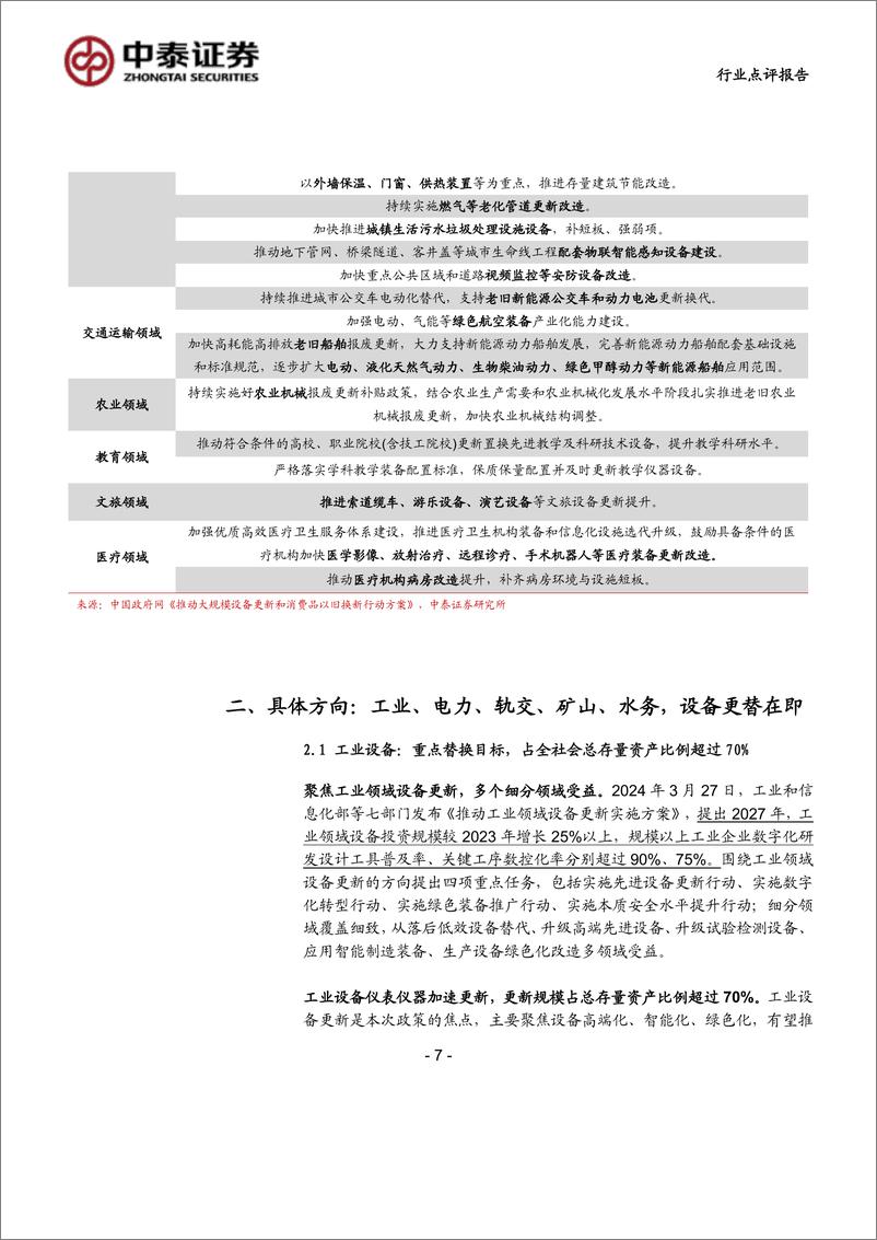 《计算机行业：设备更新再加码，智能化升级将成重点-240728-中泰证券-19页》 - 第7页预览图