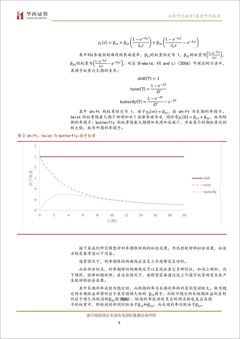 《债券基金研究系列之一：债券基金因子初探，利率期限结构因子-20220316-华西证券-22页》 - 第6页预览图