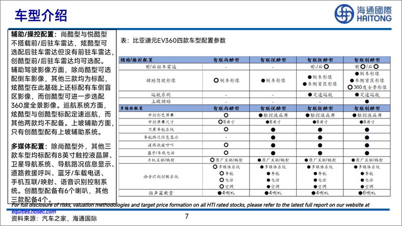 《海通国际：海通拆车实验室：比亚迪元EV-拆车报告》 - 第7页预览图