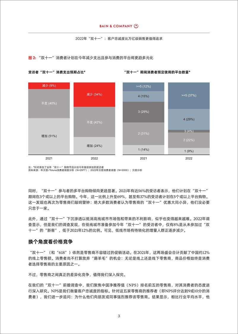 《7.贝恩：2022年“双十一”：客户忠诚度比万亿级销售更值得追求》 - 第5页预览图