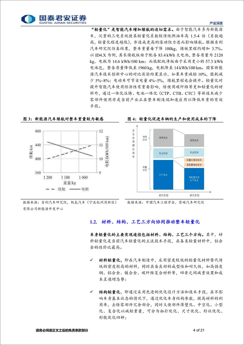 《产业深度-一体化技术：实现智能汽车更高能效与产效的重要选择-240516-国泰君安-21页》 - 第4页预览图