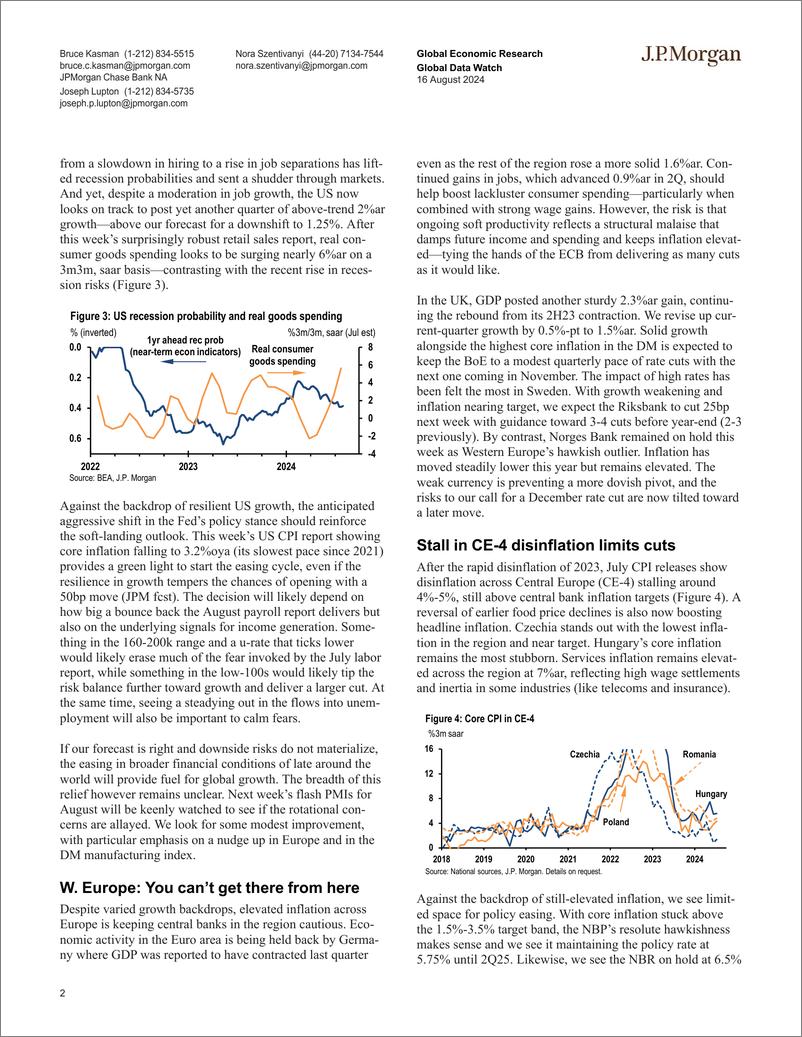 《JPMorgan Econ  FI-Global Data Watch It takes a steady hand-109894445》 - 第2页预览图