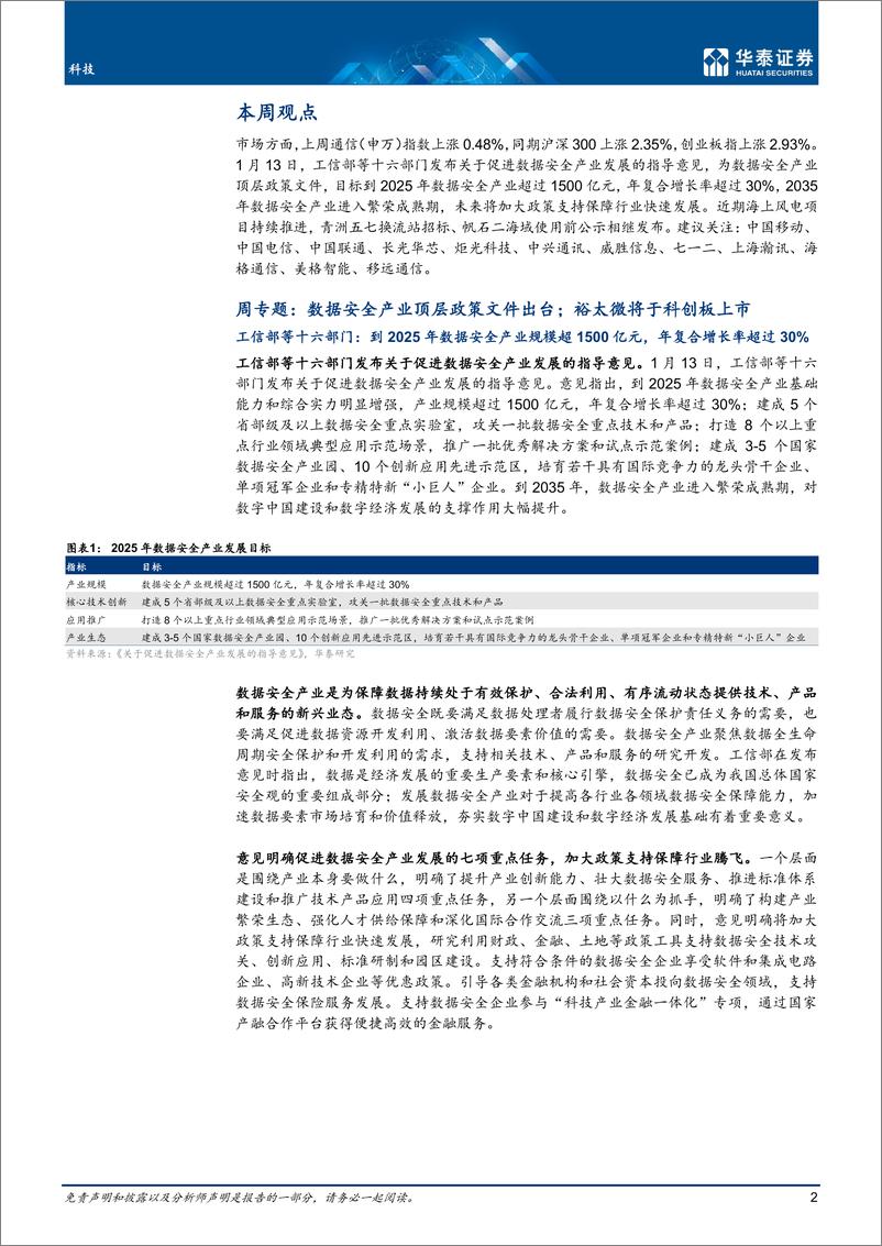 《科技行业专题研究：数据安全产业顶层政策出台-20230115-华泰证券-24页》 - 第3页预览图