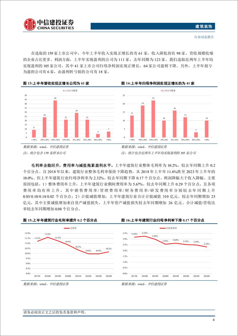 《建筑行业2024年中报综述：上半年行业业绩承压，集中度进一步提升-240909-中信建投-21页》 - 第7页预览图