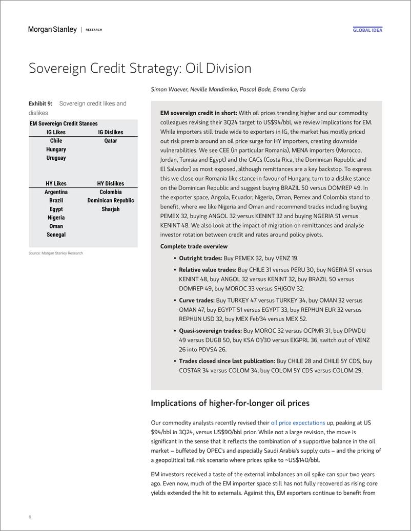 《Morgan Stanley Fixed-Global EM Strategist Carry On-107594877》 - 第6页预览图