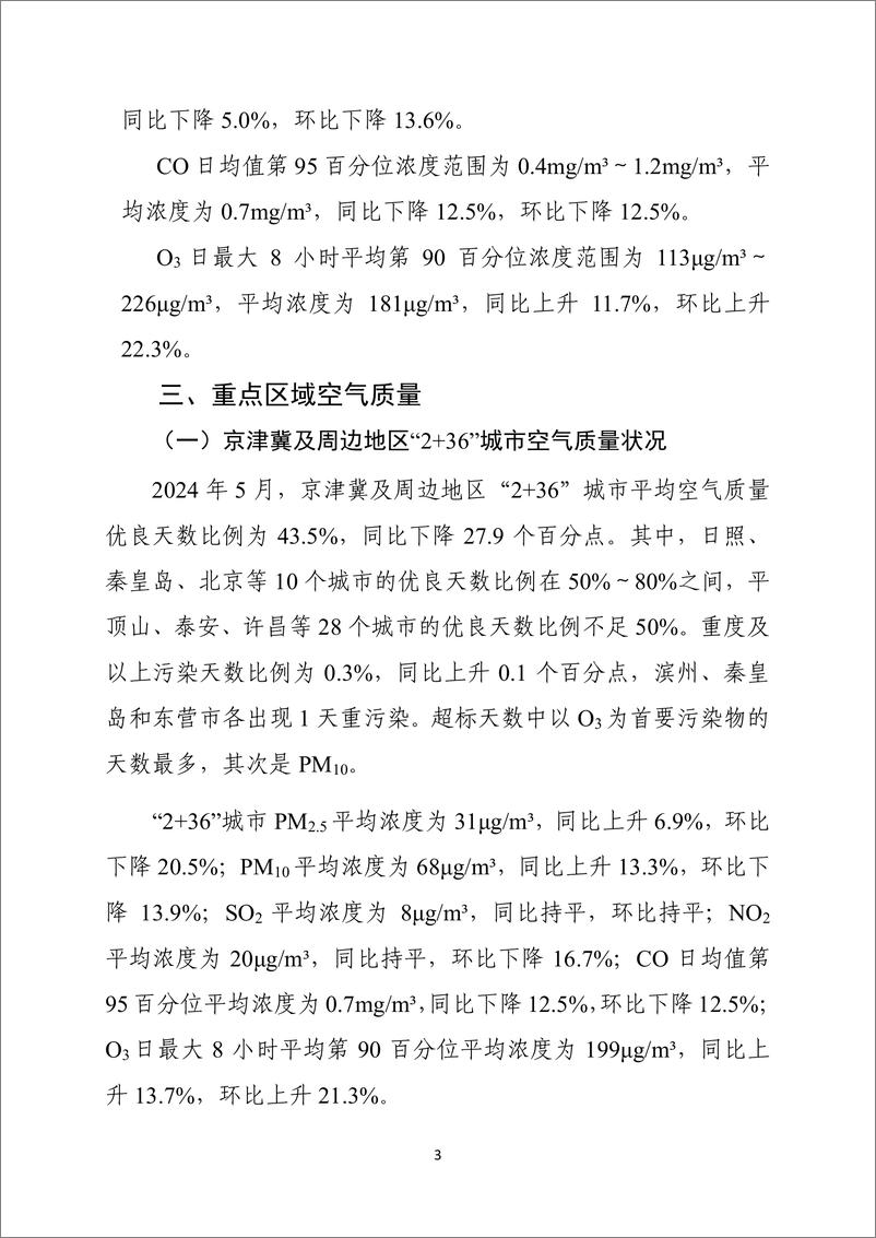 《2024年5月全国城市空气质量报告-16页》 - 第4页预览图