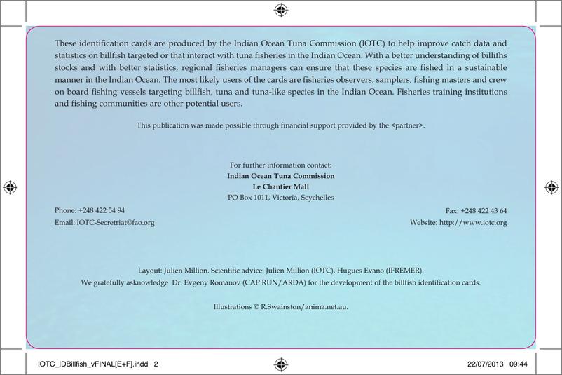 《2013年印度洋远洋渔业中的旗鱼识别卡报告_英文版_》 - 第2页预览图