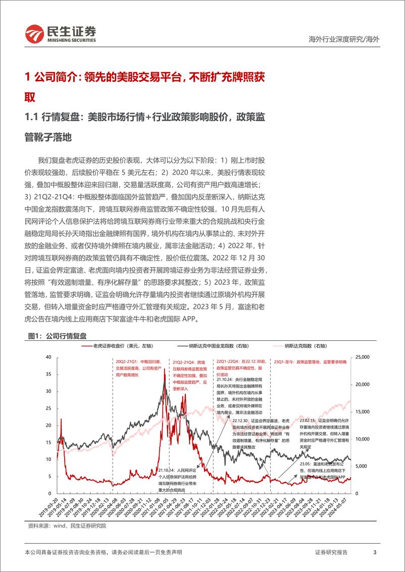 《民生证券-掘金优质中概系列：老虎证券-TIGR-深度报告：领先的美股交易平台，等风来》 - 第3页预览图