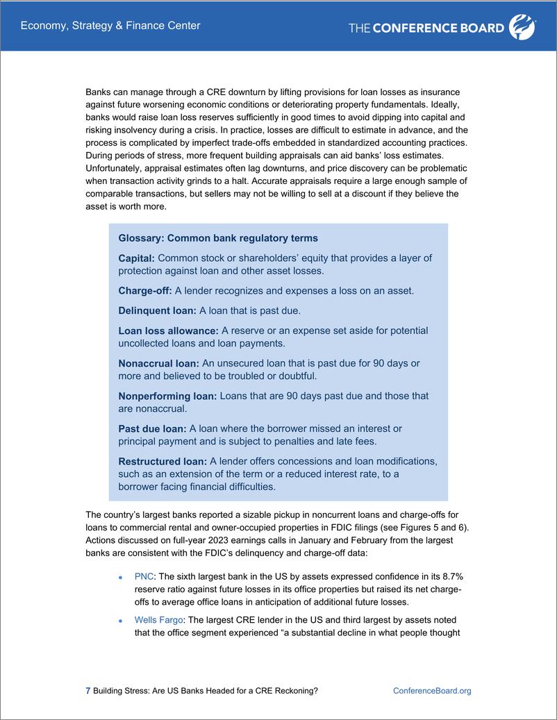 《世界大型企业联合会-建筑压力：美国银行正准备进行商业房地产清算吗？（英）-2024-16页》 - 第7页预览图
