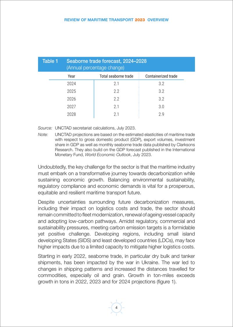 《联合国贸易发展委员会-2023年海运回顾（综述）-英-34页》 - 第6页预览图