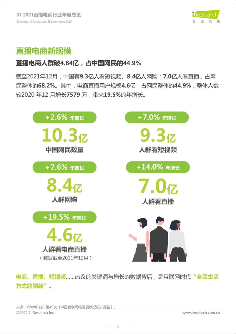 《艾瑞咨询：2022年淘宝直播年度新消费趋势报告》 - 第3页预览图