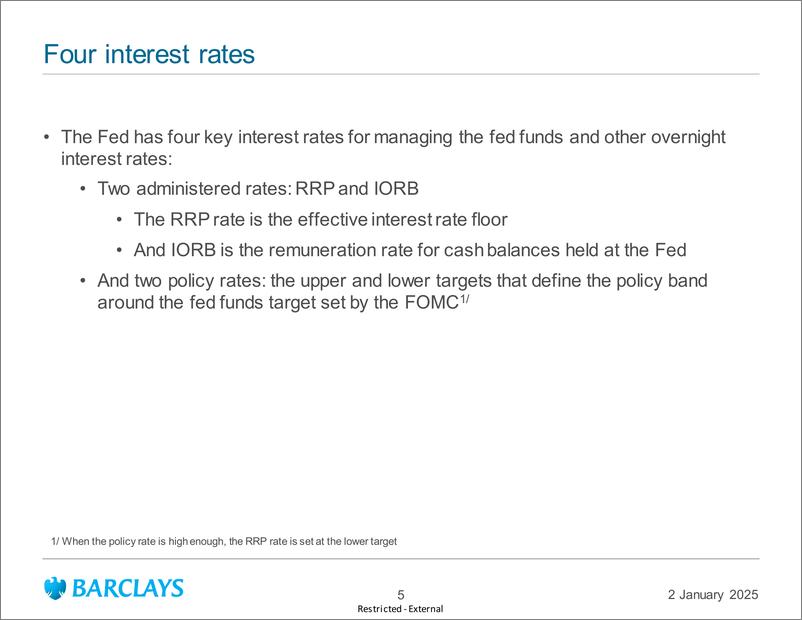 《Barclays_US_Money_Markets_US_short_interest_rate_primer》 - 第5页预览图