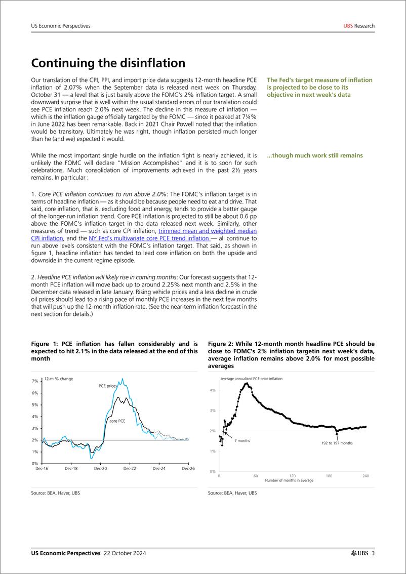 《UBS Economics-US Economic Perspectives _US Inflation Monthly Almost to ta...-110972927》 - 第3页预览图