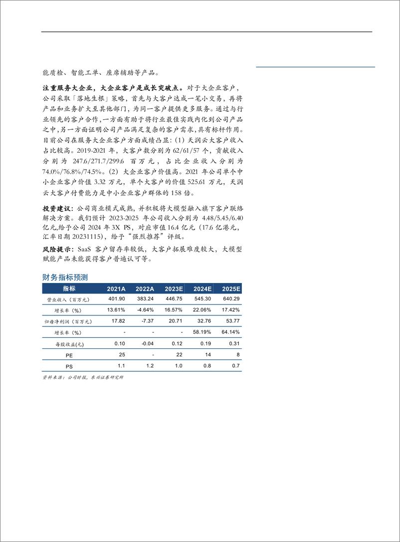 《20231115-技术驱动型客户联络SaaS龙头，打造大模型客户联络解决方案》 - 第2页预览图