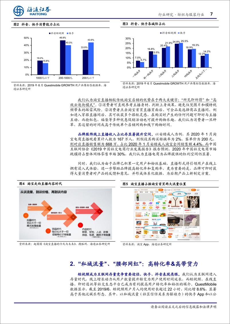 《纺织与服装行业专题报告：直播电商引领行业“宅消费”-20200218-海通证券-17页》 - 第8页预览图