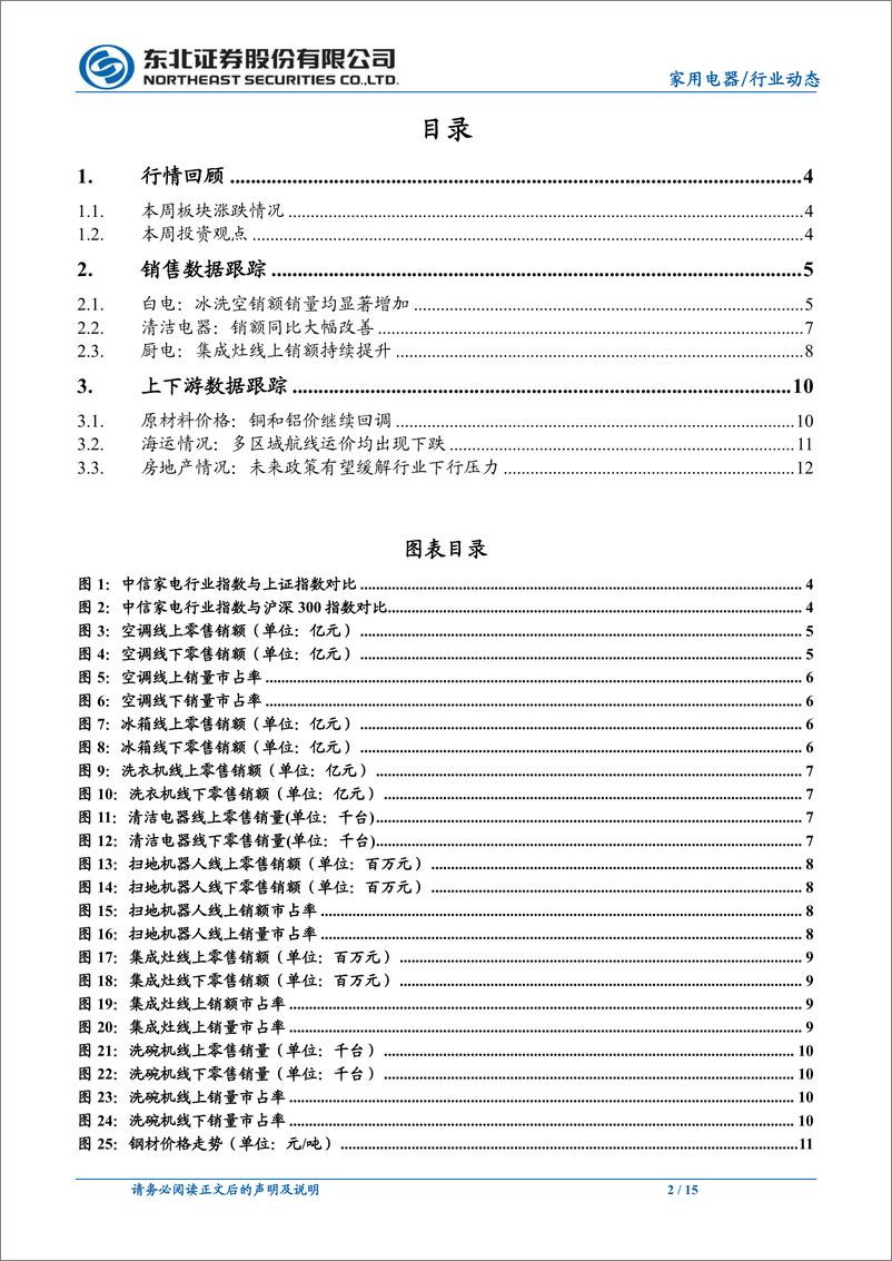 《家用电器行业：多品类家电迎夏季销售高峰-20220706-东北证券-15页》 - 第3页预览图