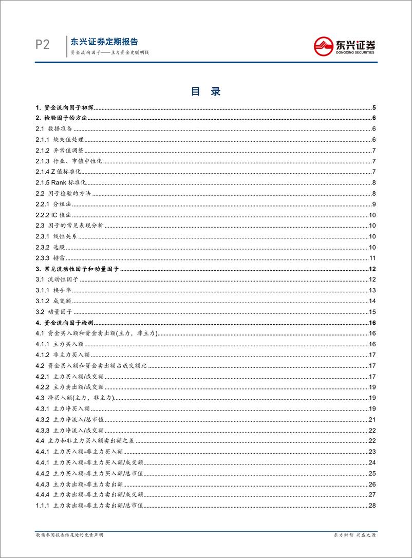 《东兴证2018120东兴证券金融工程多因子专题报告：资金流向因子，主力资金更聪明钱》 - 第2页预览图