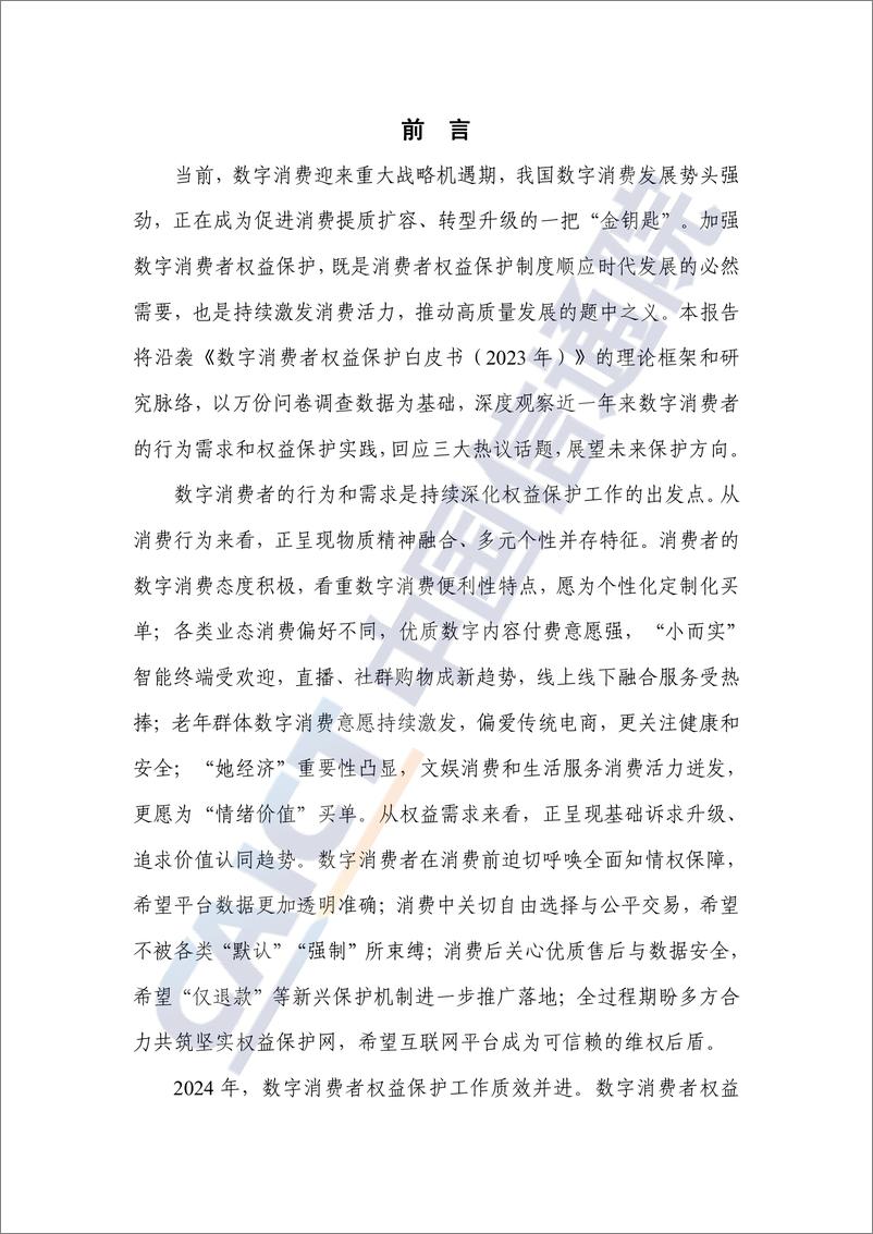 《数字消费者权益保护蓝皮书（2024年）-47页》 - 第3页预览图