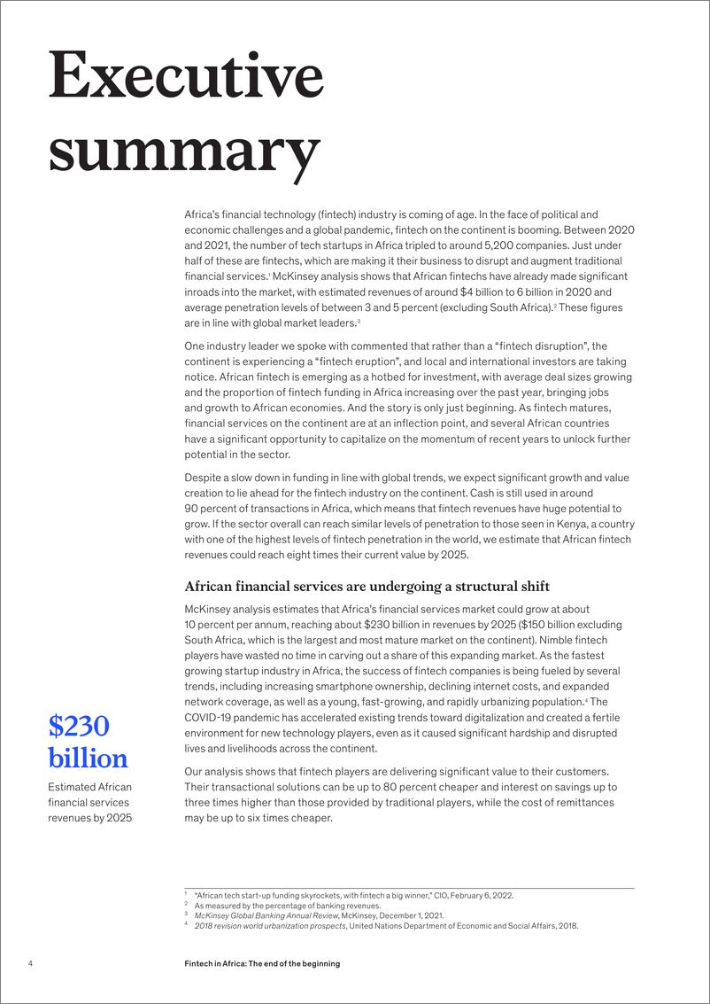 《麦肯锡+非洲金融科技报告-47页》 - 第5页预览图