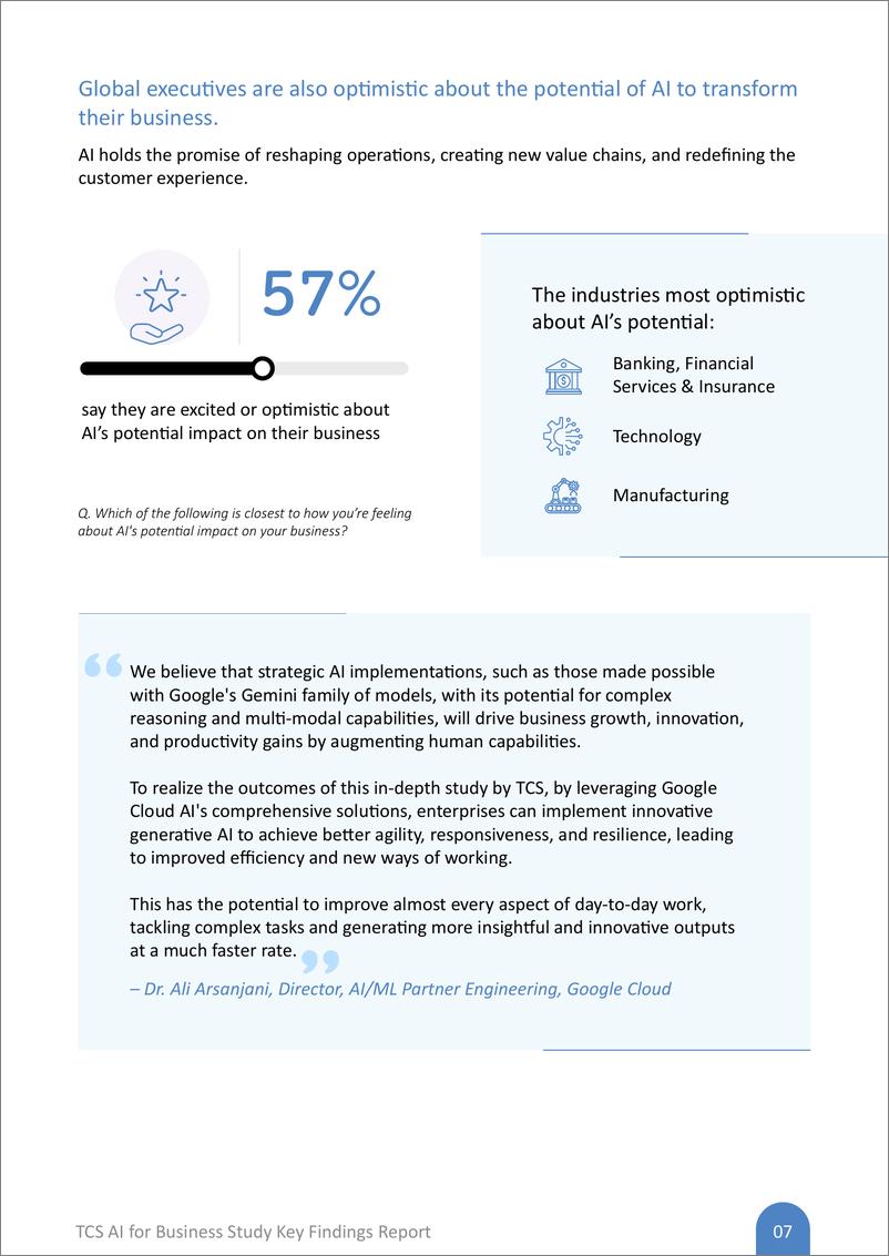 《TCS 人工智能商业应用研究 – 主要发现（英）-55页》 - 第7页预览图