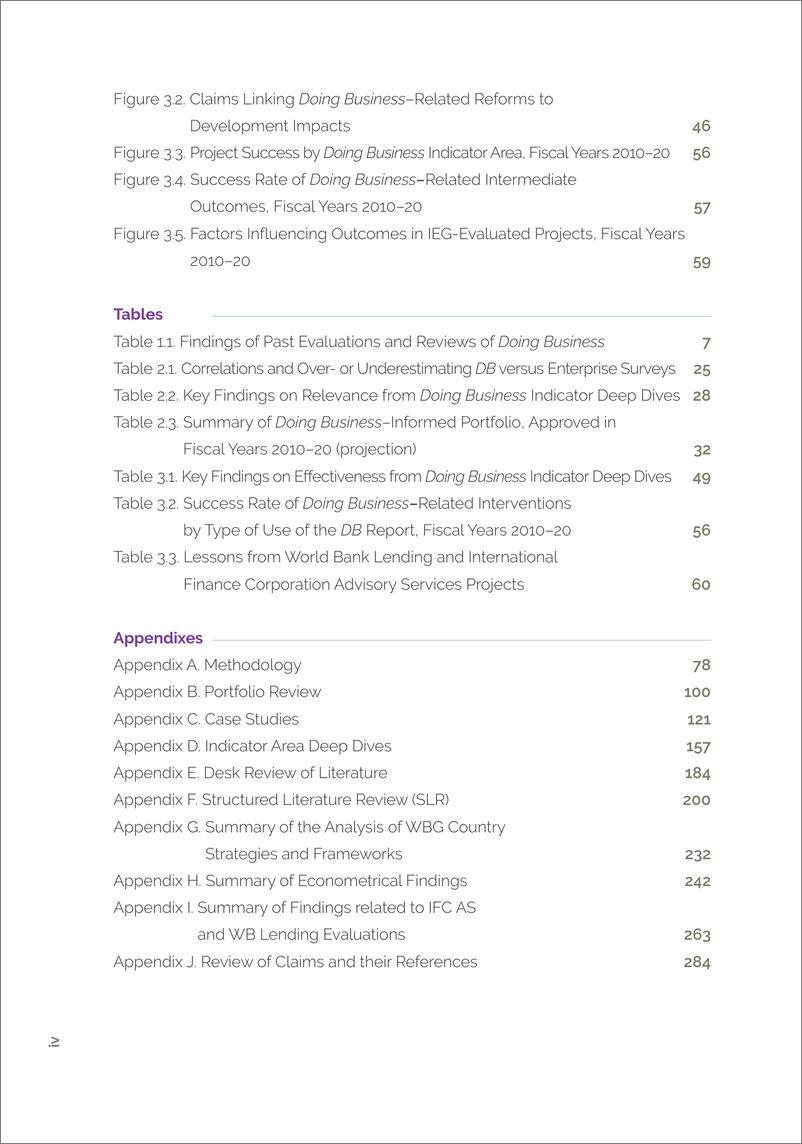 《世界银行-2010-20财年营商指标使用的发展有效性——独立评估（英）-2022.3-319页》 - 第7页预览图