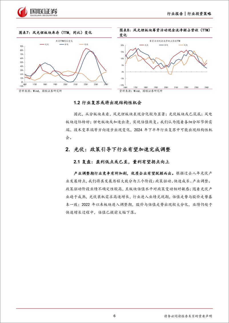 《国联证券-风光锂2024年度中期投资策略：拨云见日，蓄势前行》 - 第6页预览图