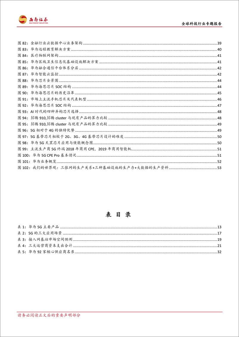 《华为，无边界扩张的科技巨头（全球科技行业专题报告）-20190418-西南证券-60页》 - 第6页预览图