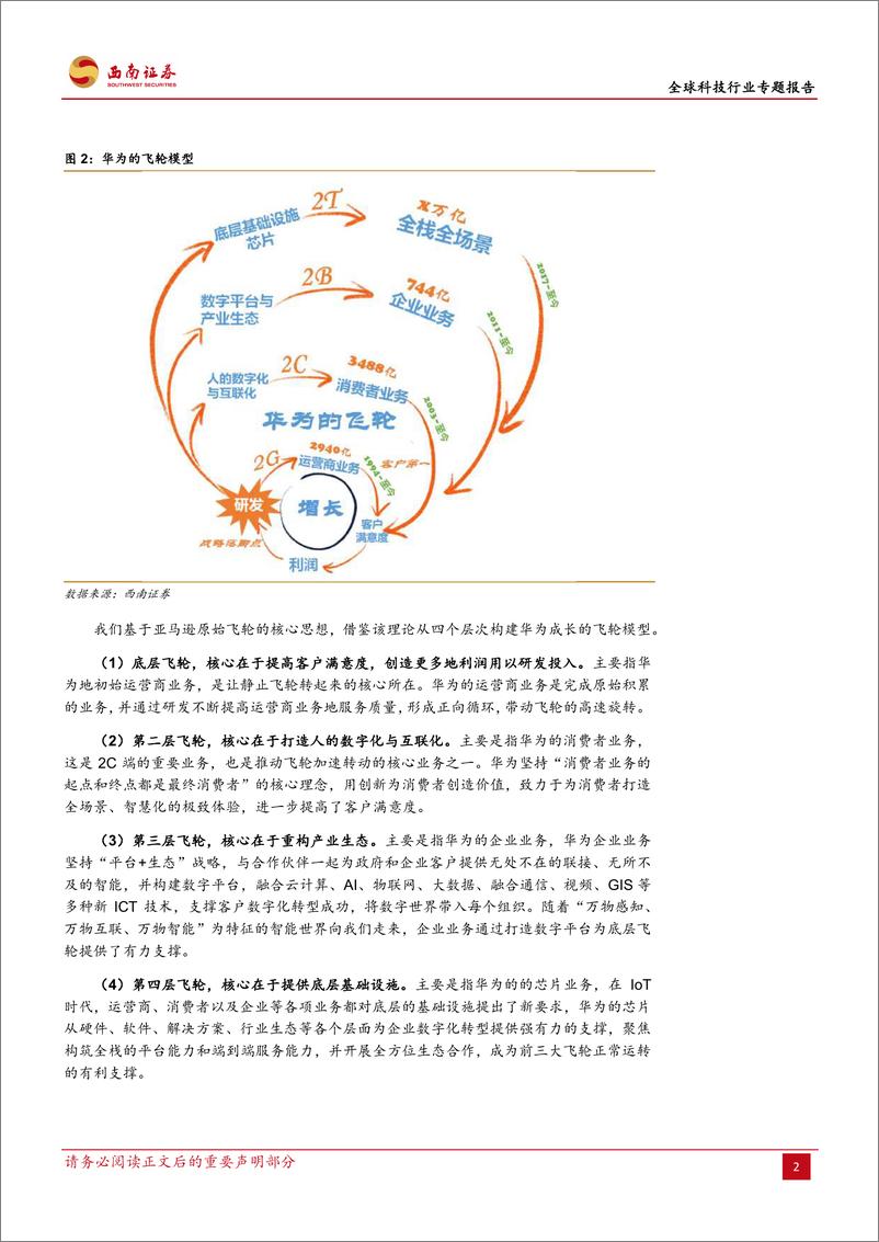 《华为，无边界扩张的科技巨头（全球科技行业专题报告）-20190418-西南证券-60页》 - 第8页预览图