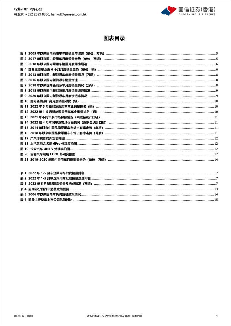 《汽车行业2022年中期投资策略：持续回暖确定性强，车企盈利能力将回升-20220614-国信证券（香港）-18页》 - 第5页预览图