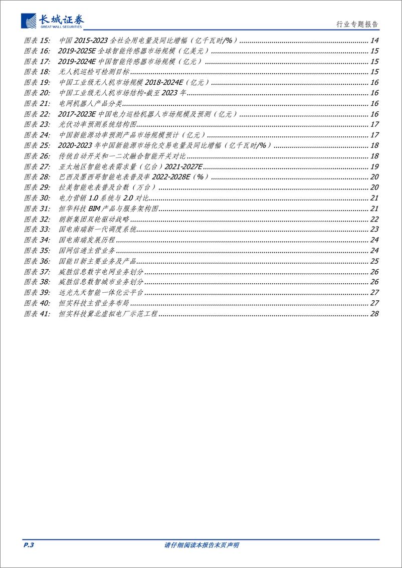 《计算机行业智慧电网：能源数字化的关键一环-240617-长城证券-29页》 - 第3页预览图